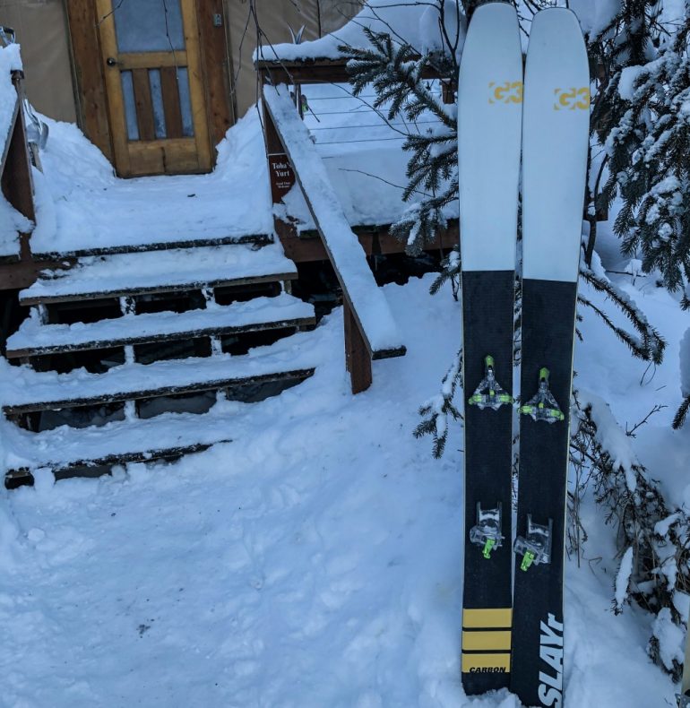 The SLAYr resting up after a day out in the Kenai Mountains