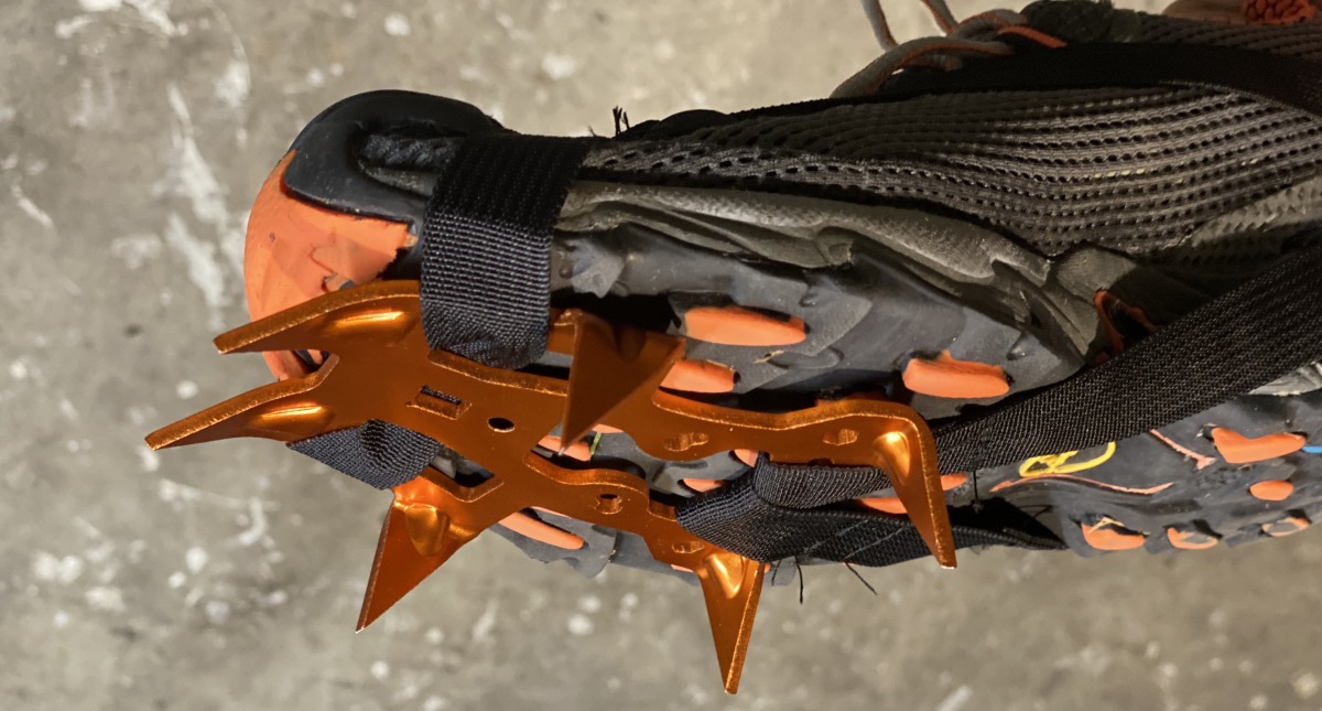 The Cramp-in toe gets used too! This little toe crampon might be perfect for fast and light summer alpine climbs.