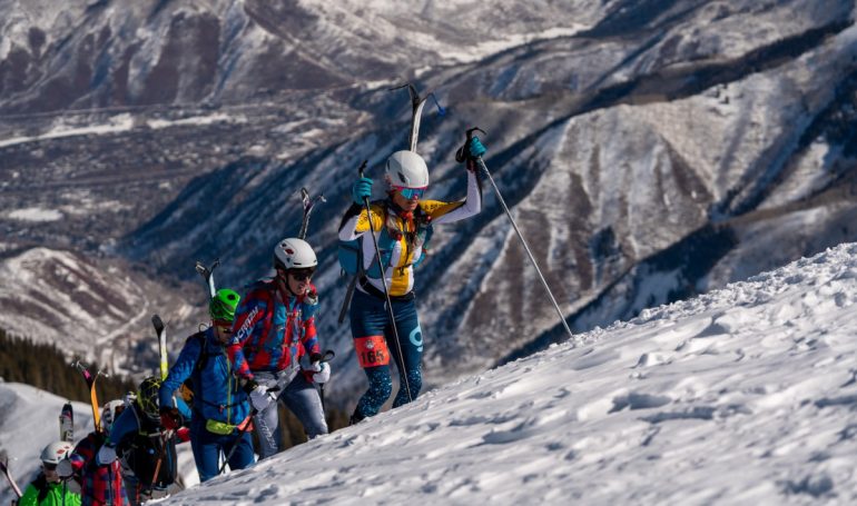 Highlands Bowl was the high point of the race (literally, at 12,300 feet) but by no means the hardest part. Photo: Brendan Sandness @brendensandness