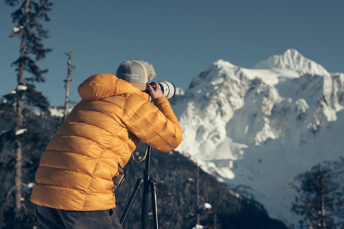 Bjarne Salen Filming
