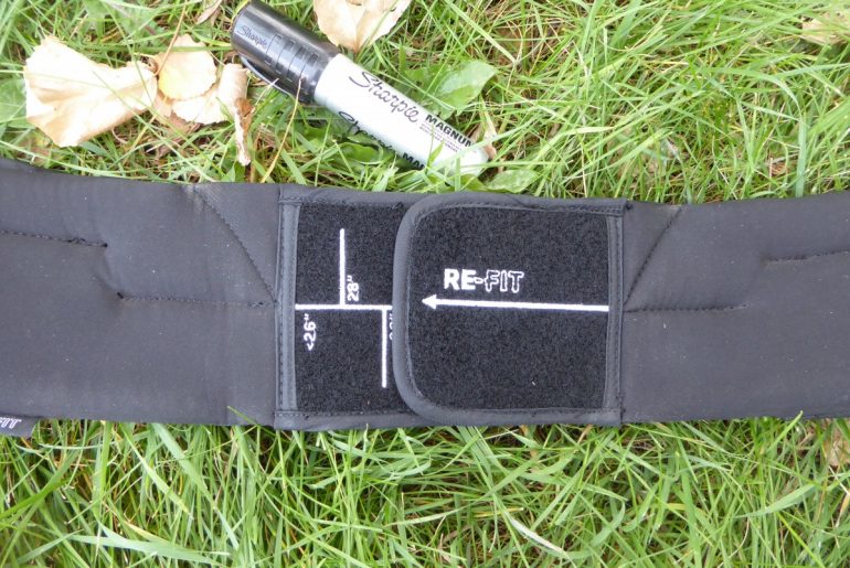 The Crown comes in three torso sizes, as well as a female and male version. The waist belt is easy to adjust.
