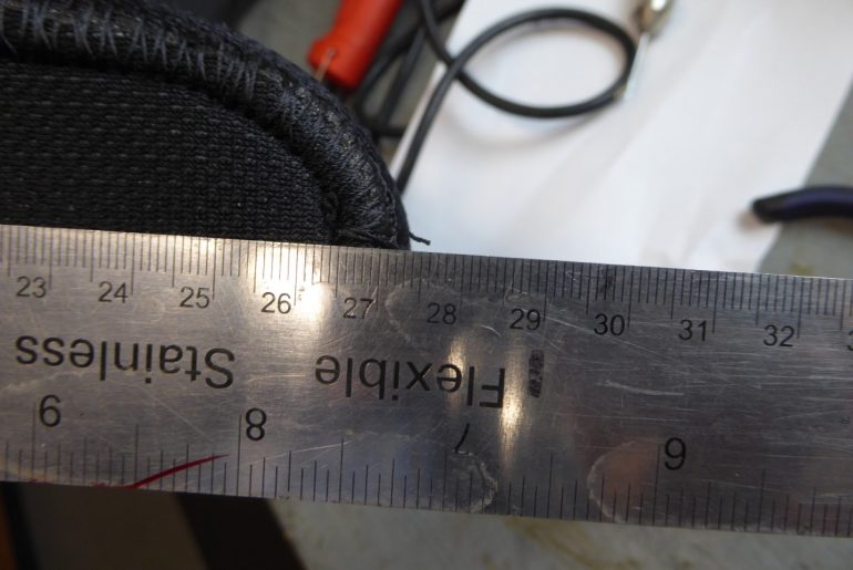 When I evaluated the non-molded liner fit, they felt short.