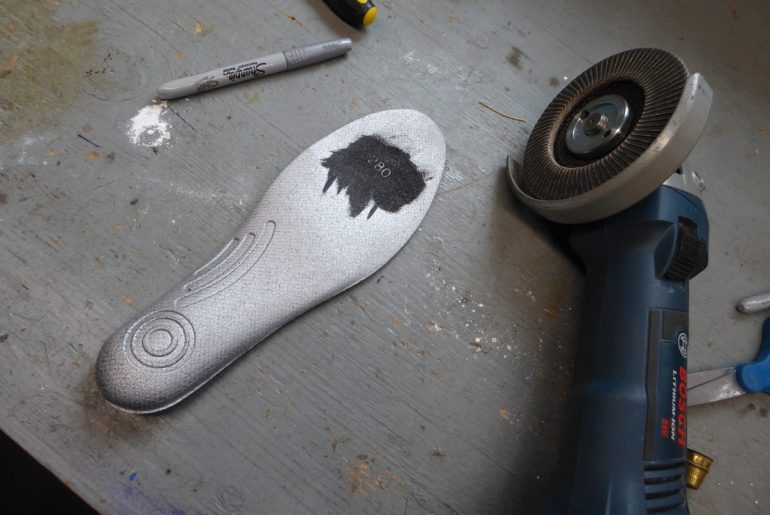 I'm all for custom footbeds, but not for every boot I test.