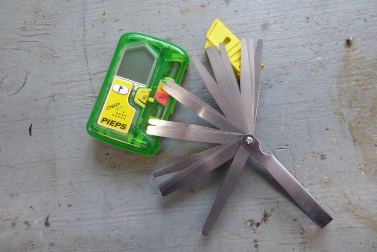 Every WUV certified testing facility has a set of feeler gauges.