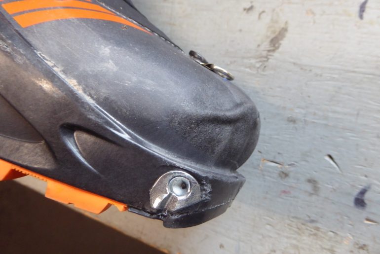 This happened when the plastic cooled.