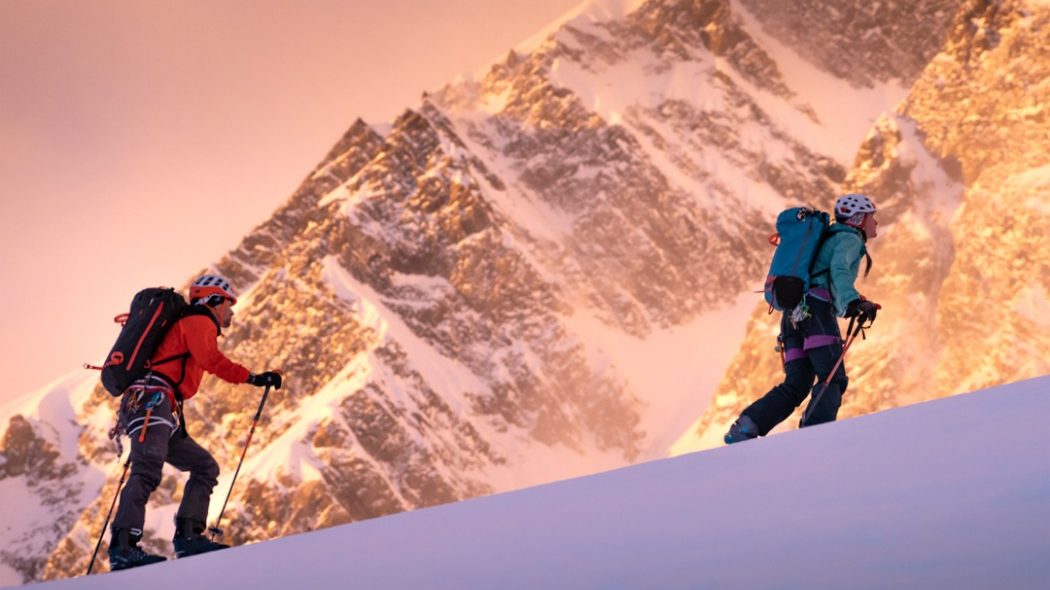 Promo shot from Mark Smileys latest Mountain Sense course