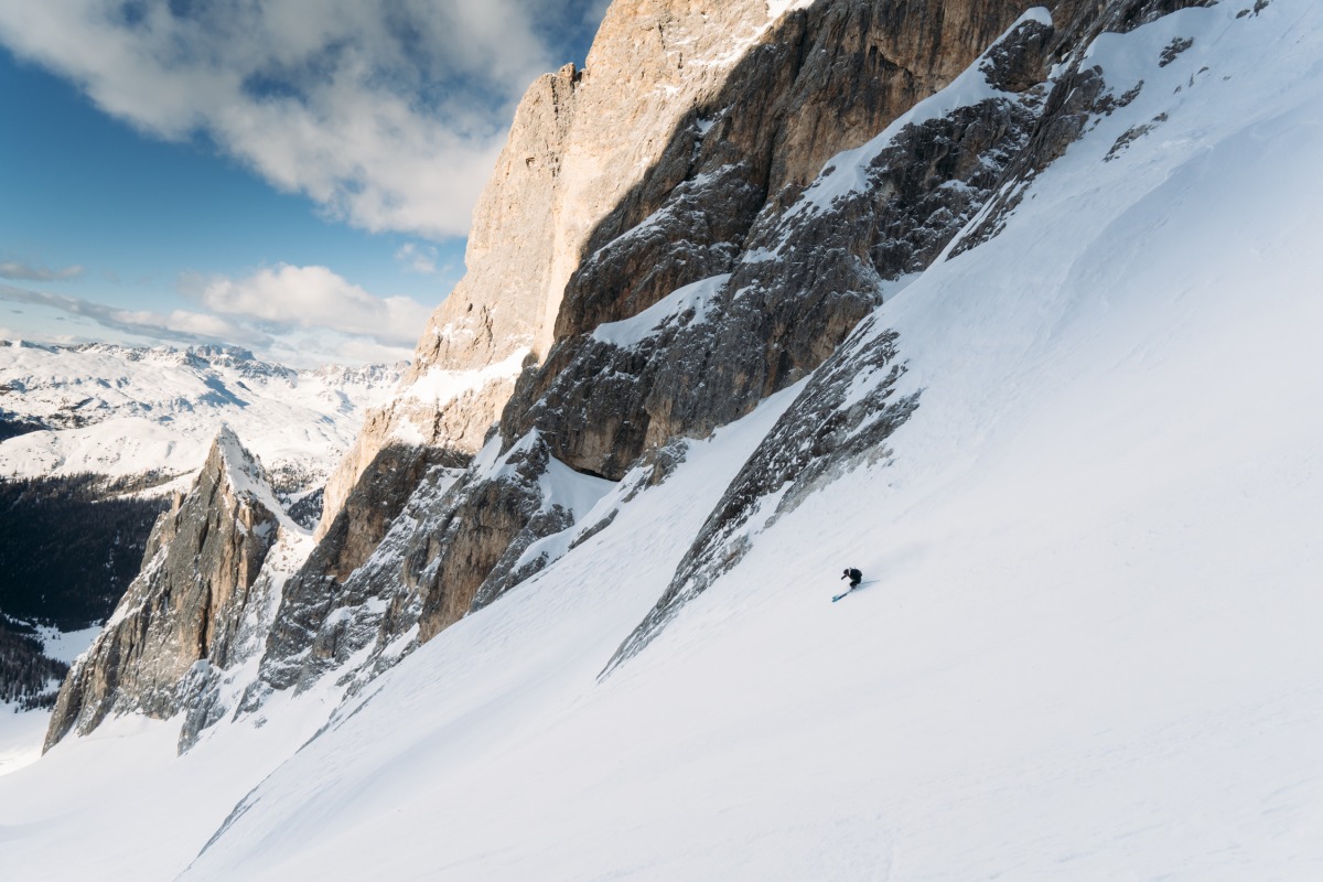 The faster you ski in Italy, the quicker you get to the gelateria. Photo: Leslie Hittmeier