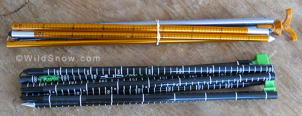 Make sure your probe is at least 240cm in length - additional features can be useful such as carbon material, longer, and distant measurements.