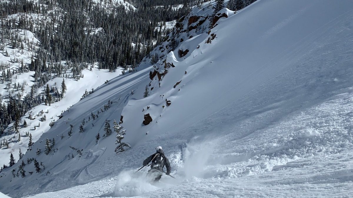 The HyperVector is a fine ski for deep, fluffy backcountry days.