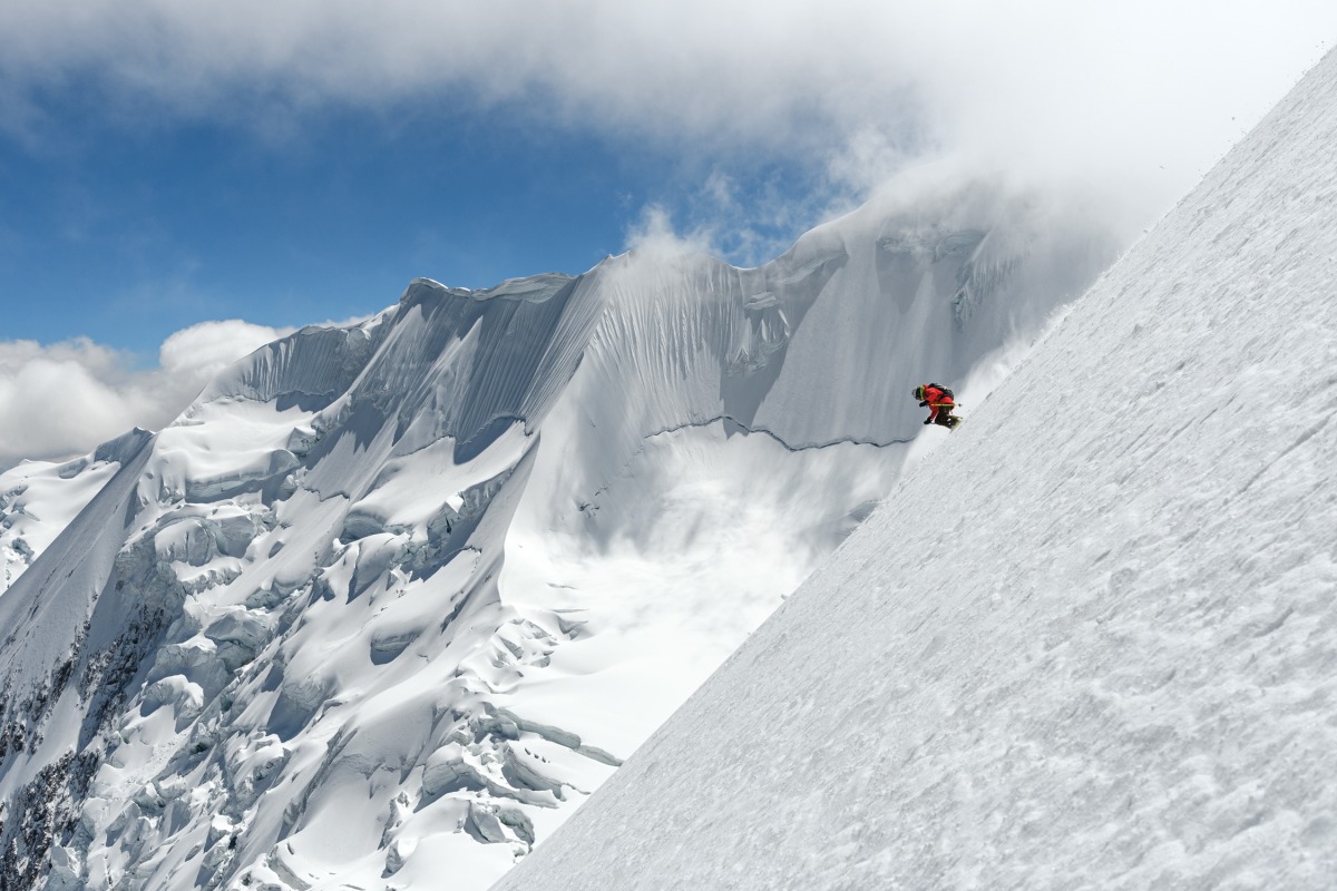 Solving for Z is a close examination of the highs and lows encountered in a life of big mountain guiding and skiing. Photo: Fred Marmsater