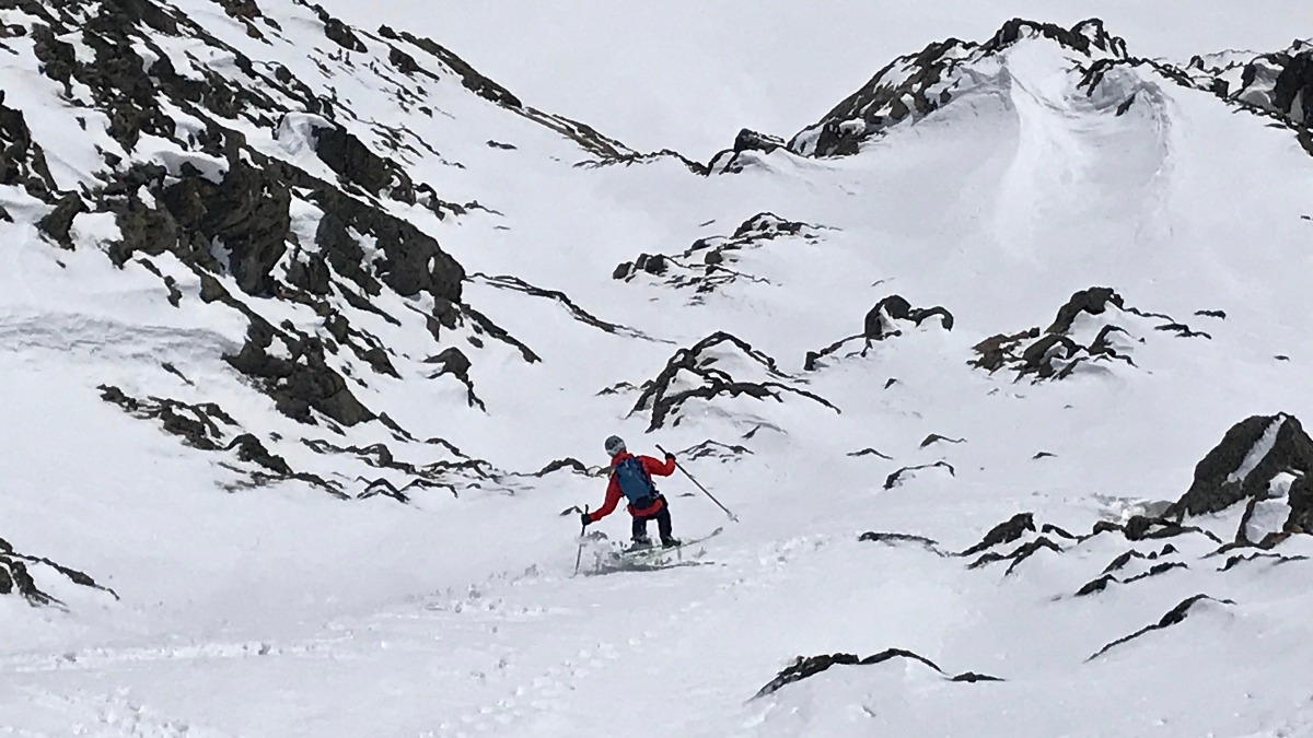 Steep and exposed terrain made more palatable on Elan’s Ripticks