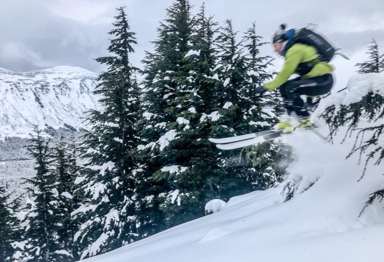 Light on the feet, fast on the snow. Photo by Eric Dahl