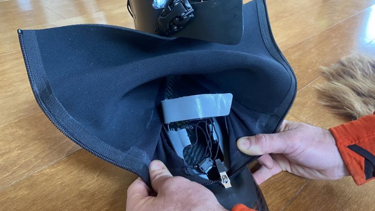 Mountain Internal Ski Boot Lacing