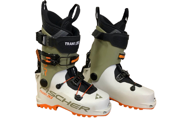 The Transalp is a standard two-buckle design with a robust cuff strap. It includes an external ski/walk mech, traditional buckles and easy to customize plastic.