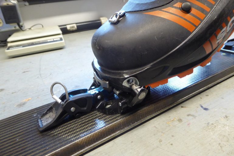 Scarpa F1 with Atomic Salomon touring binding