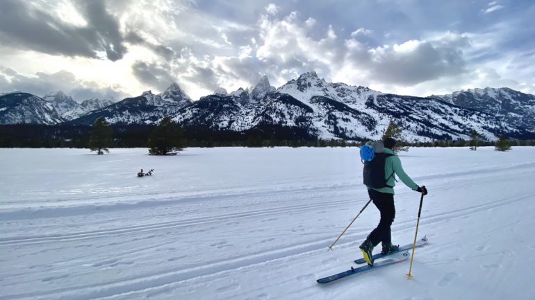 backcountry skiing tetons ski mountaineering