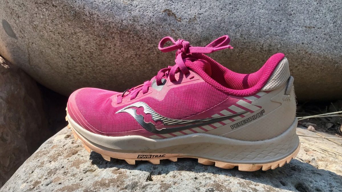The shoe features padded uppers, aggressive lugs, and thick rubber to provide maximum protection from objects.