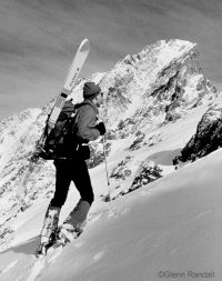 As we rounded the corner at Broken Hand Pass, we were astounded to see more Sangre snow then we could ever had imagined.