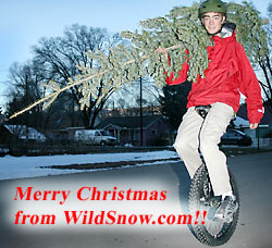 Unicycle Christmas