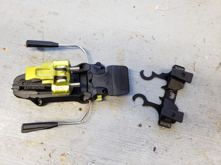 The stomp block is an optional, precision molded piece that fits like something made for the space telescope.