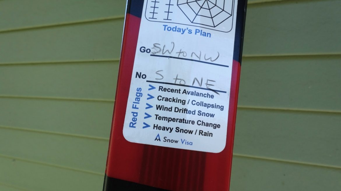 Low Tech Safety with the Snow Visa