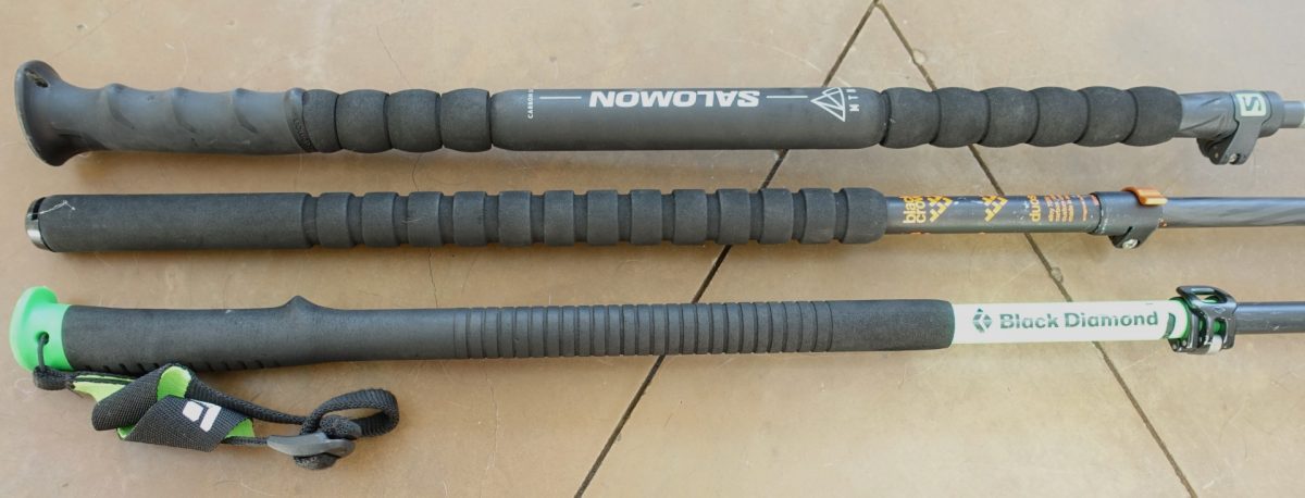 Elongated grips- three different styles