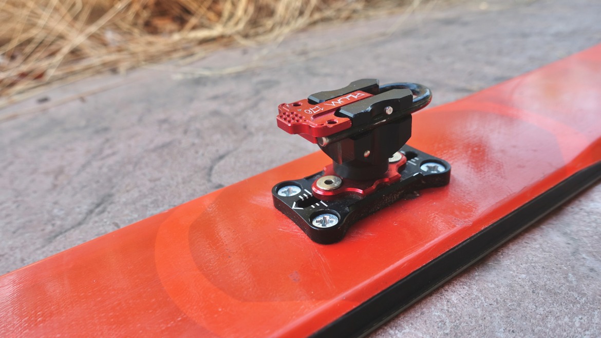 The +41mm rise in place on the PLUM R170