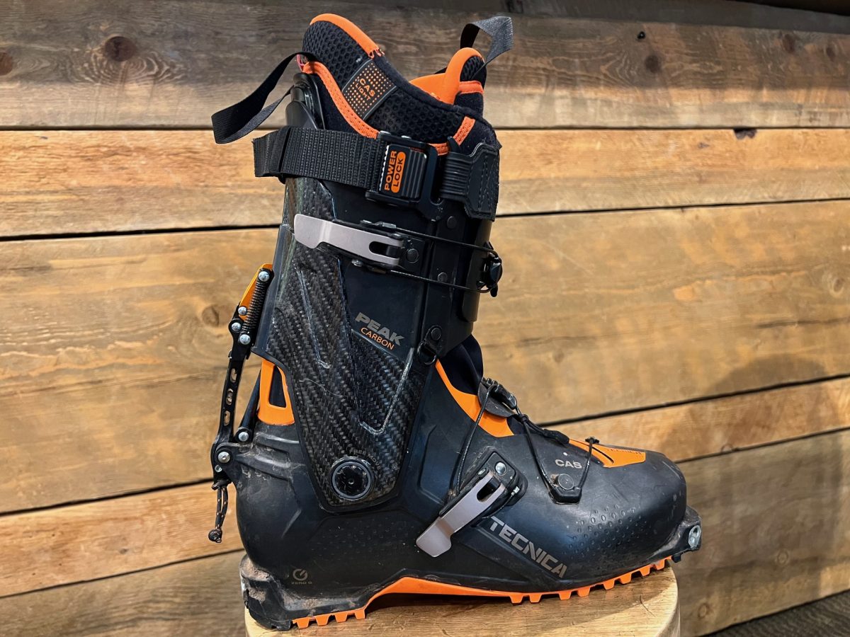 All new Tecnica Zero G Peak ski boot.