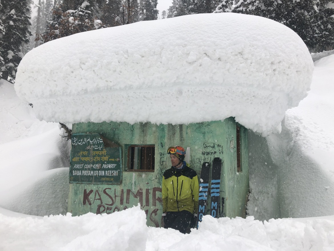 Big snows from a Western Disturbance.