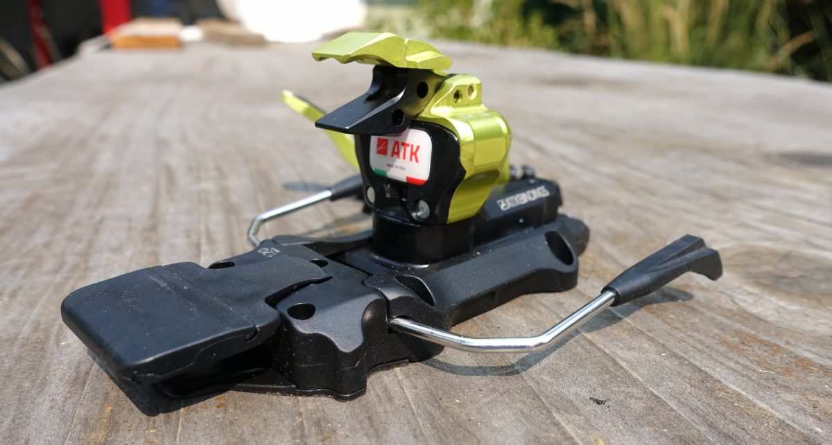 Risers engaged, Freeraider 14 heel unit.