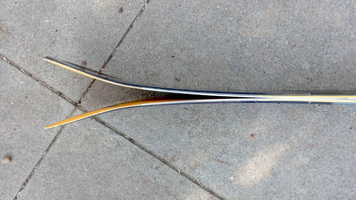 Decambered tip rocker: Backland 107