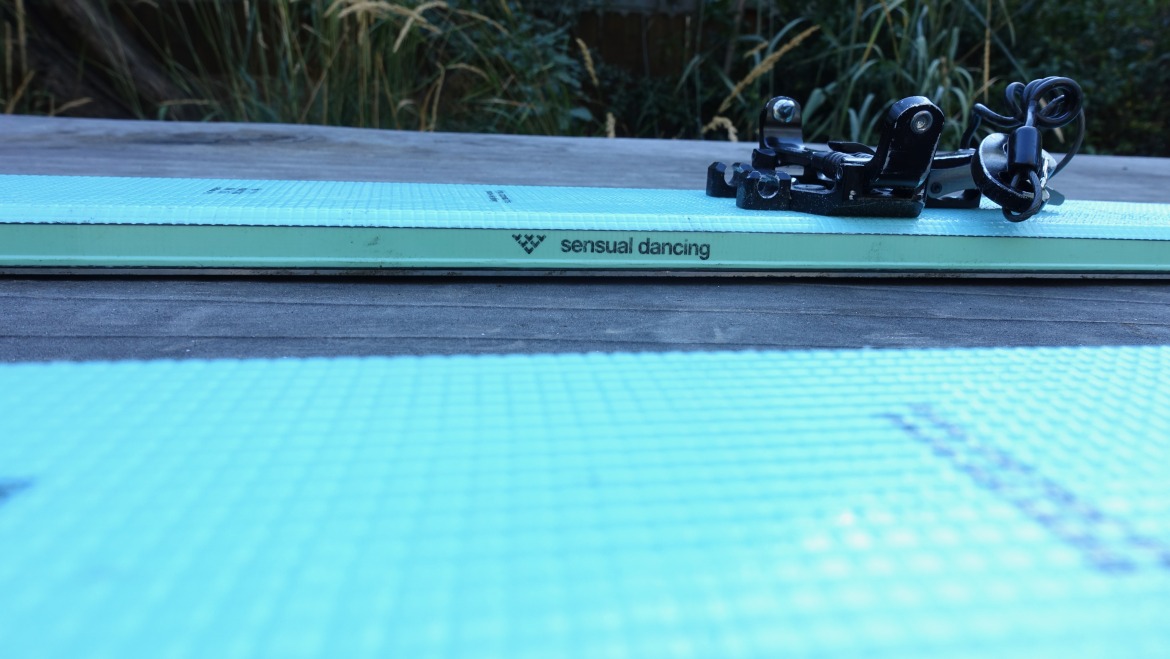Traditional camber underfoot: The Mentis Freebird.