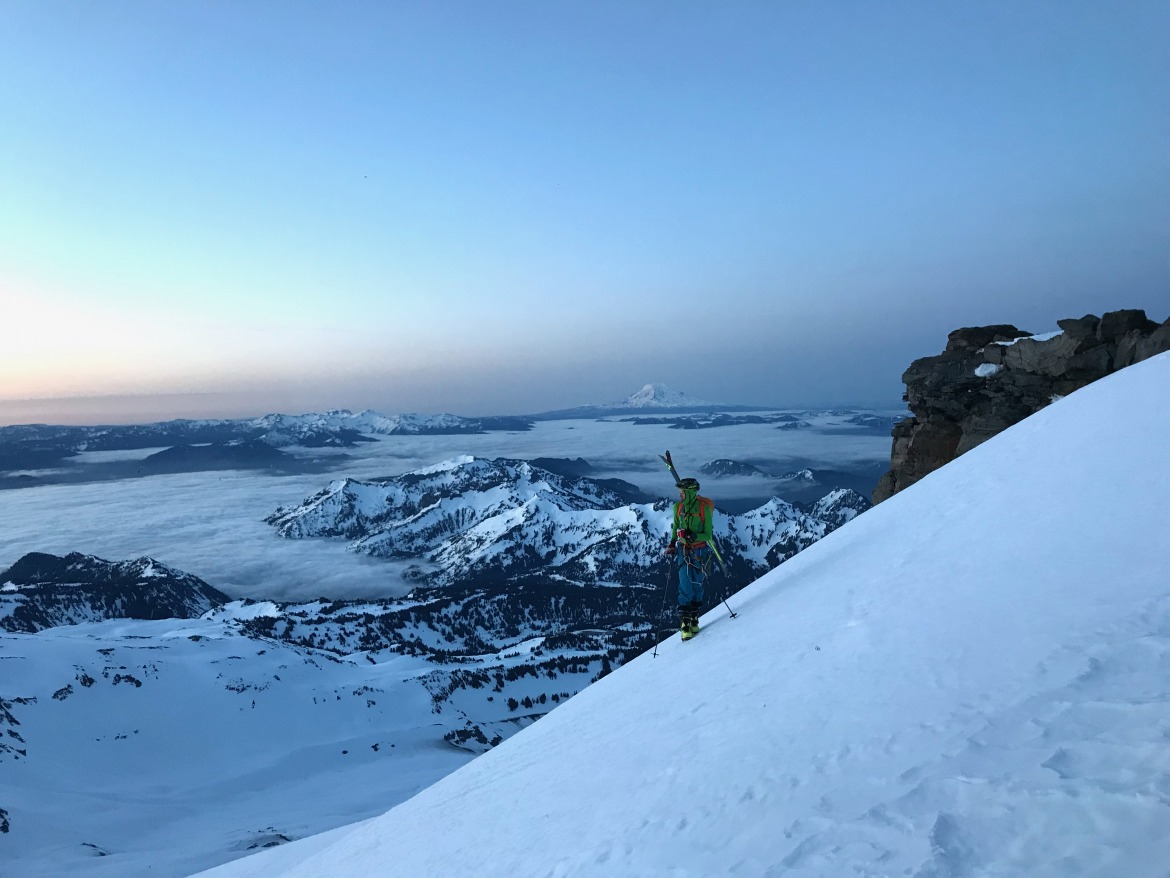 early morning on Rainier.