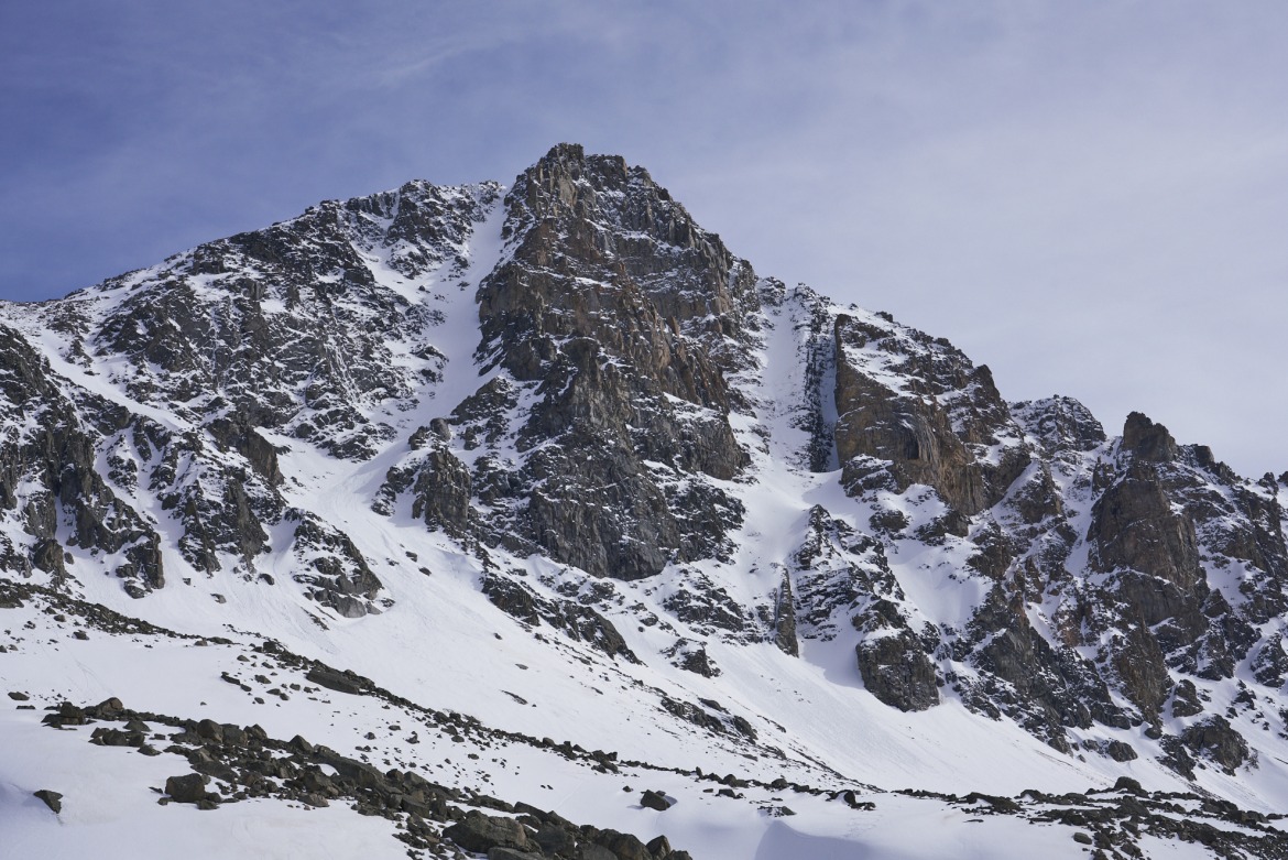 Whitetail Peak: North Couloir. 