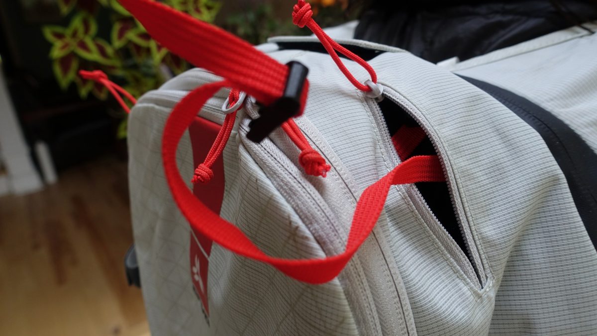 Side carry stash- ARVA Reactor UL25.