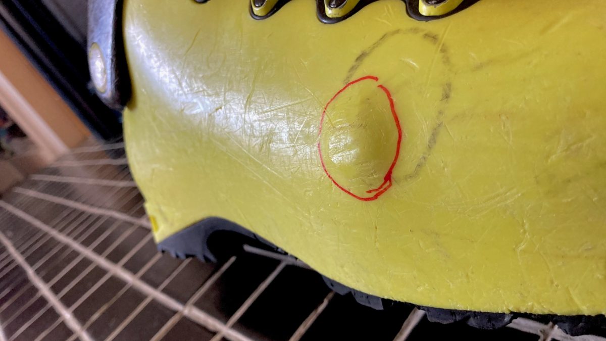 Boot punch for bunion. 