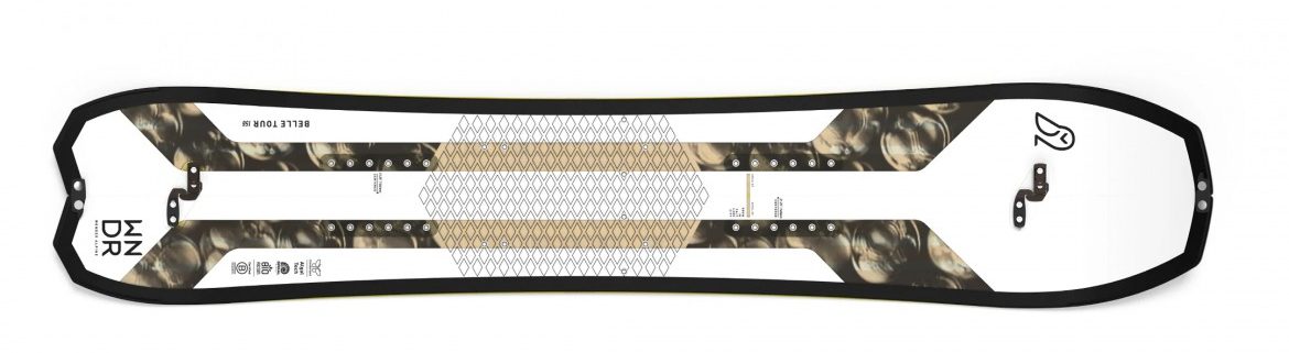 WNDR BelleTour splitboard.