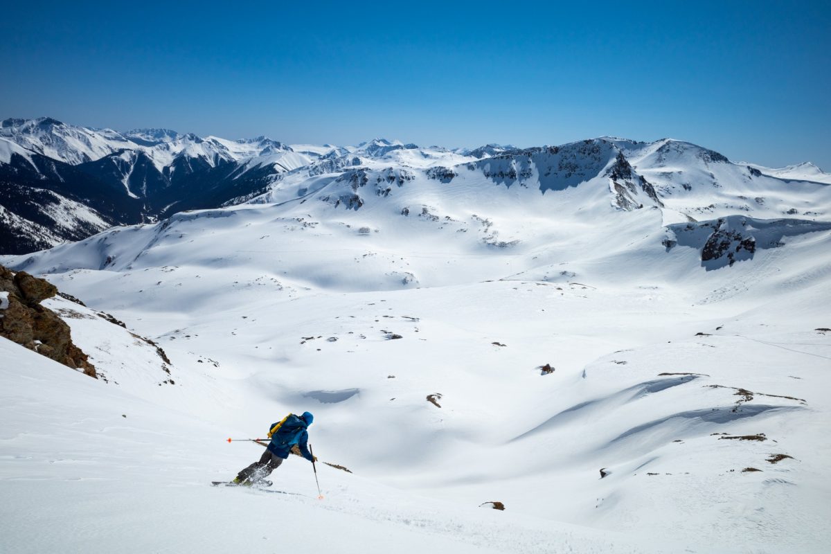 Fine mellow turns in the San Juans.