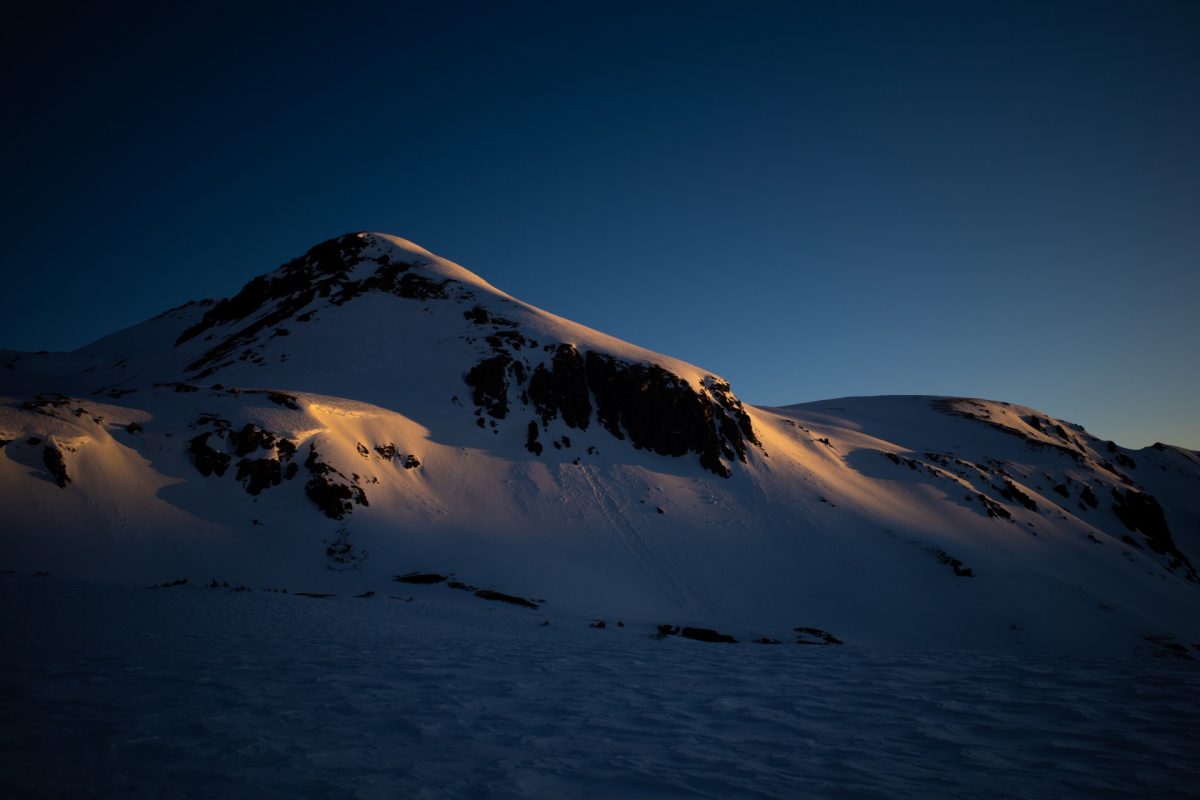 Morning light: AMGA course