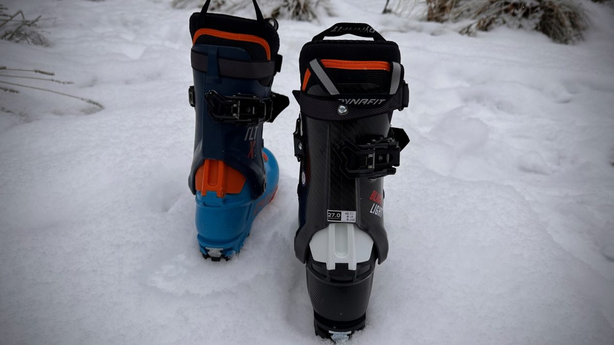 Mini-power strap boot's rear side. 