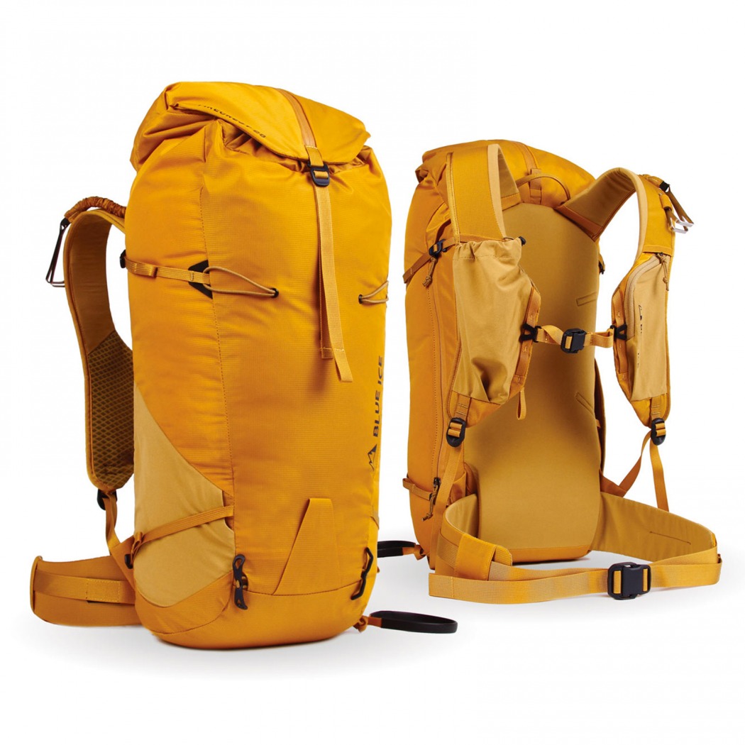 Blue Ice Firecrest 28: tampilan depan dan belakang.