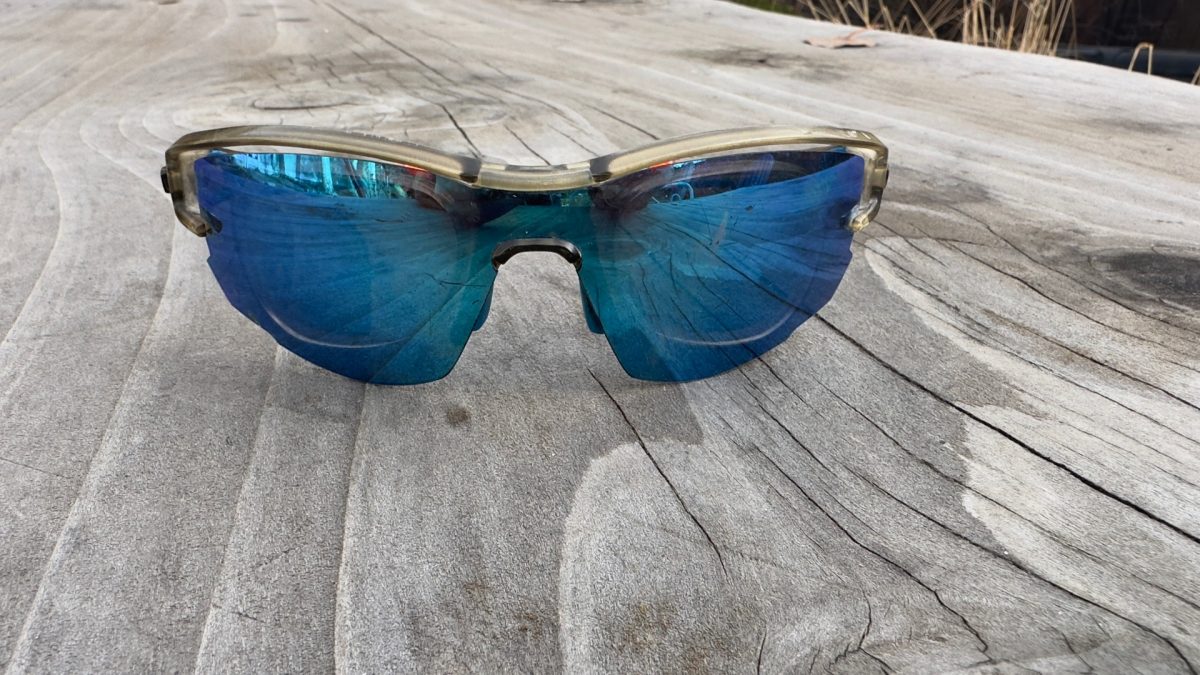 Julbo Aerospeed with prescription insert.